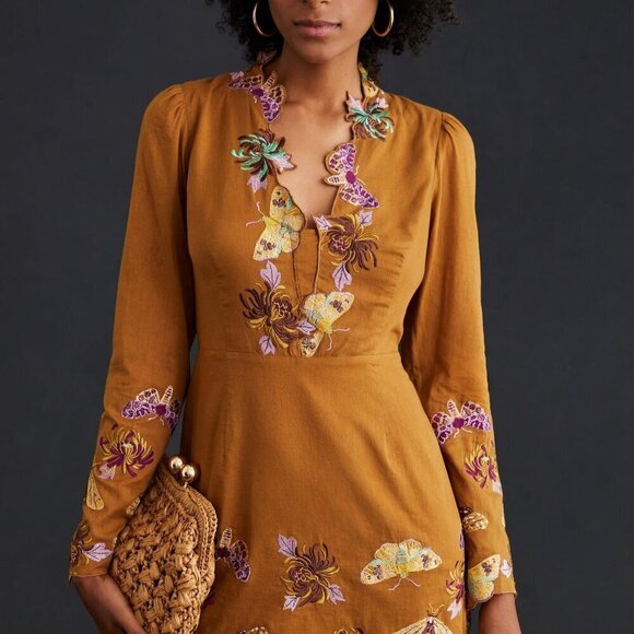 Maeve Dresses & Skirts - Maeve Anthropologie Novelty Mini Dress Size 2
